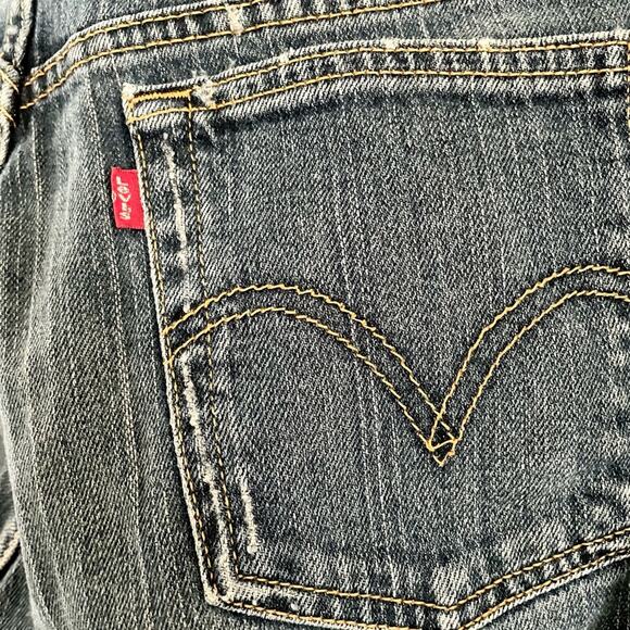 Levi’s 515 Nouveau Bootcut Mid Rise Jeans Women's  10 M | Blue Denim | EUC - Picture 5 of 11